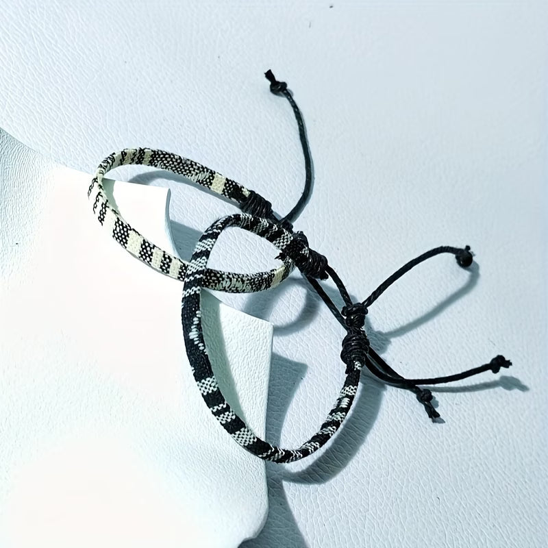 Bracelet tressé bohème