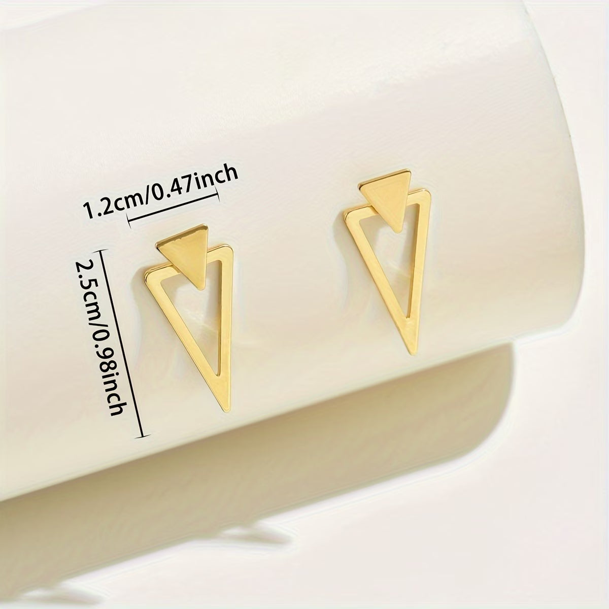 Boucles d'Oreilles Triangulaire