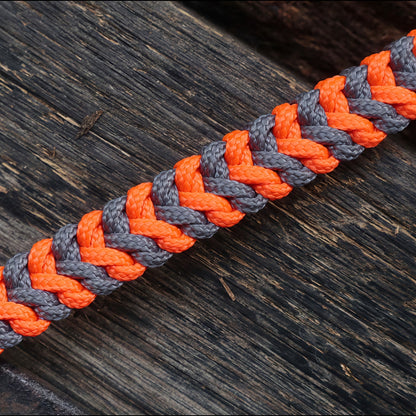 Bracelet tissage contrasté