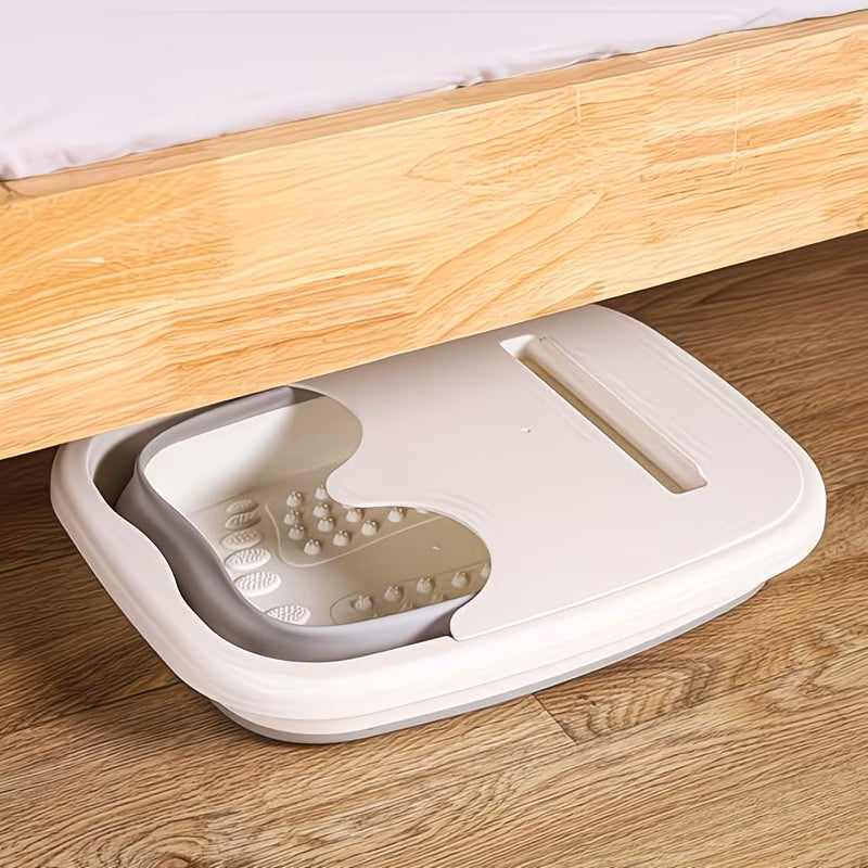 Seau de bain de pieds pliable