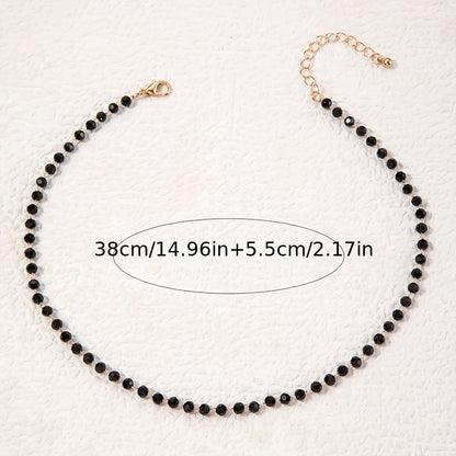 Collier Clavicule à Faux Perles