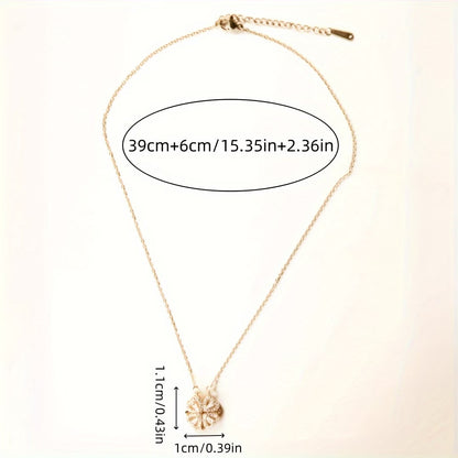 Collier avec Pendentif Trèfle