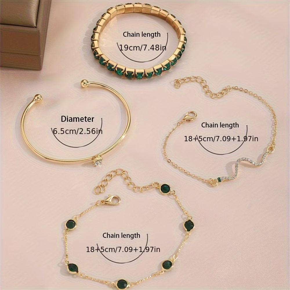 4 bracelets