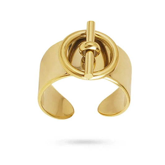 Bague acier inoxydable réglable M7