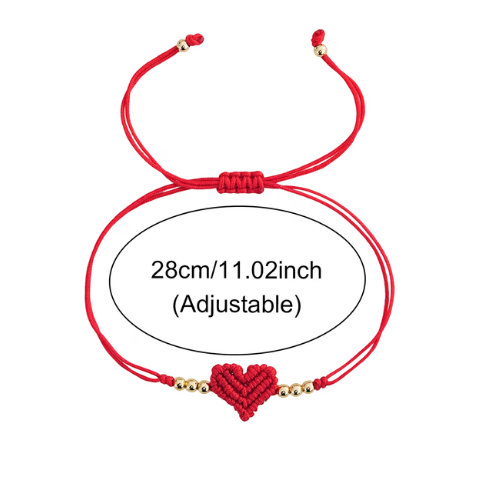 Bracelet Bohème Rouge
