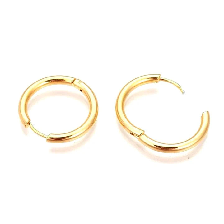Boucles d'oreilles femme Créoles - 14 mm