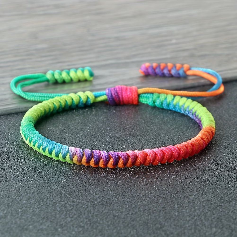 Bracelet arc-en-ciel