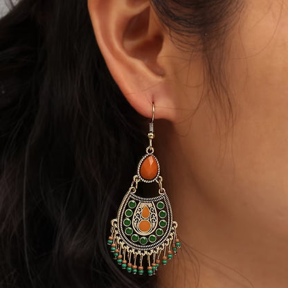 Boucles d'Oreilles Perles de Rocaille