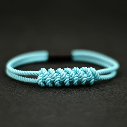 Bracelet Tressé à Motif Dragon