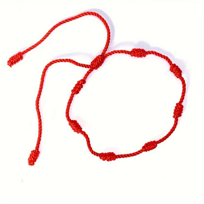 Corde Rouge 7 Nœuds