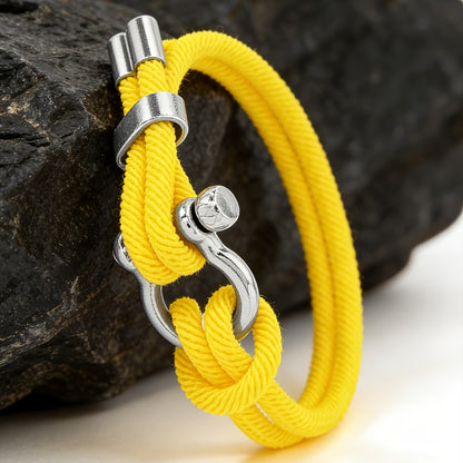 Bracelet Nautique en Corde de Nylon