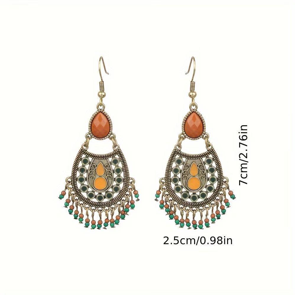 Boucles d'Oreilles Perles de Rocaille