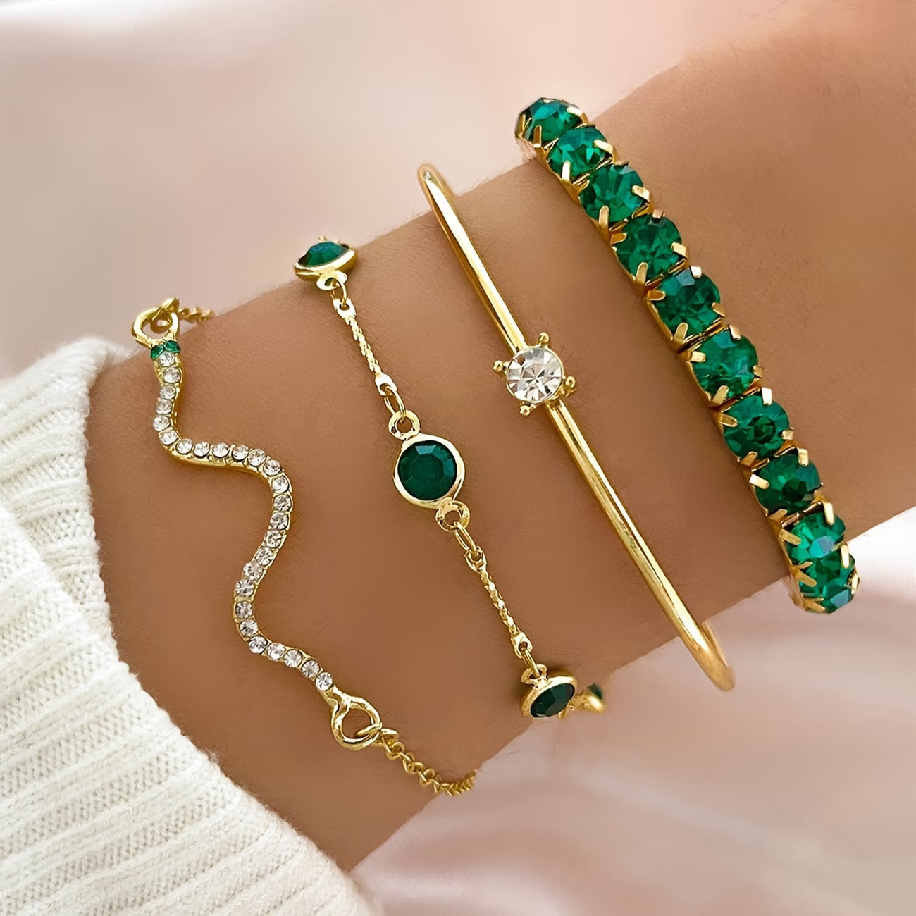 4 bracelets