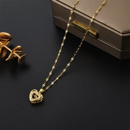 Collier avec pendentif cœur