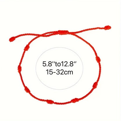 Corde Rouge 7 Nœuds