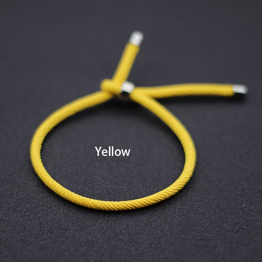 Bracelet Corde Porte-Bonheur