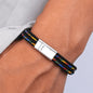 Bracelet Tressé Double Couche